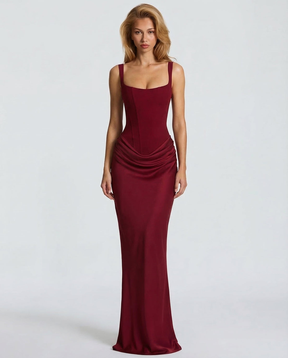 Victoria Monroe | Elegant Black Maxi Dress For Women