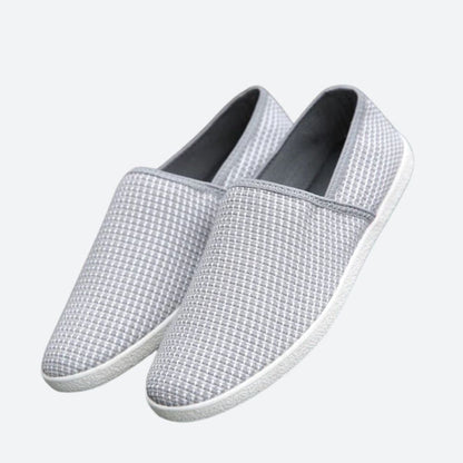 Bryce Vickers | Woven Canvas Slip On Shoes For Men