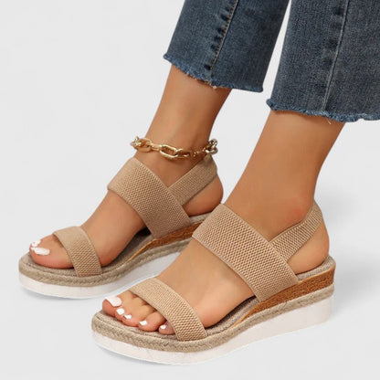 Delphine Fitzgerald | Espadrille Wedge Sandals For Women