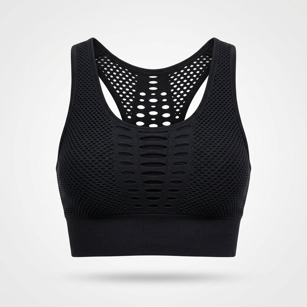 Nora Fitzgerald | Hollow Out Fitness Top For Women