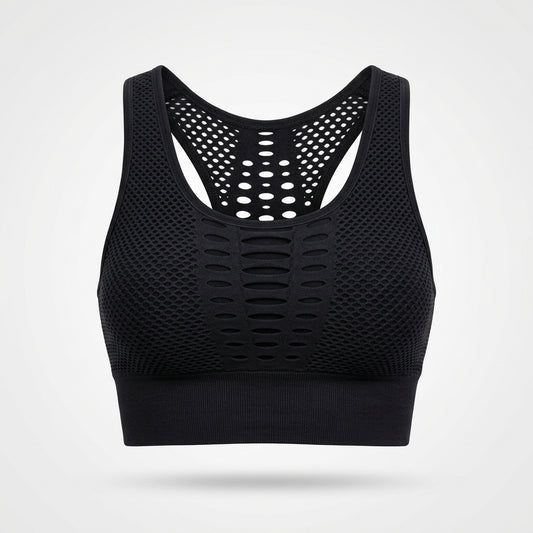 Nora Fitzgerald | Hollow Out Fitness Top For Women