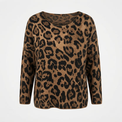 Saoirse Whitmore | Lightweight Leopard Print Top For Women