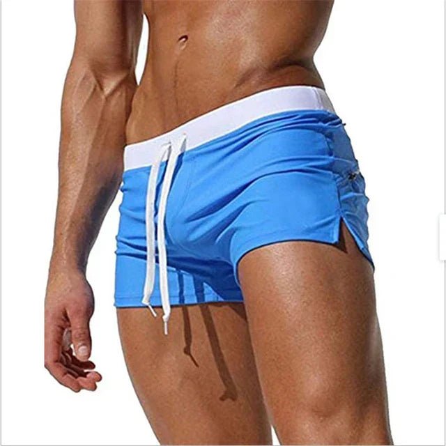 Beau Nolan | Drawstring Swim Shorts For Men
