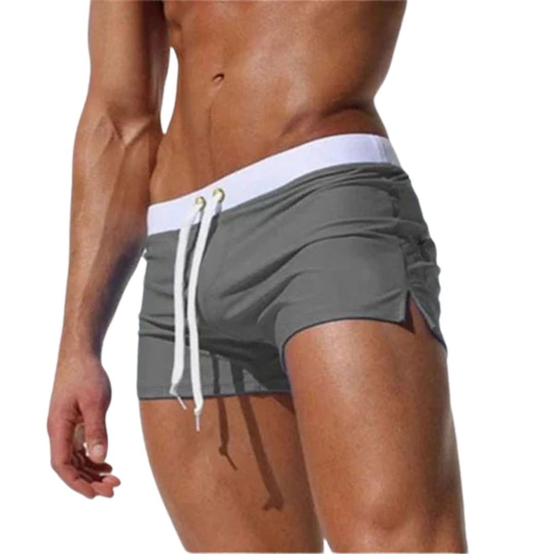 Beau Nolan | Drawstring Swim Shorts For Men
