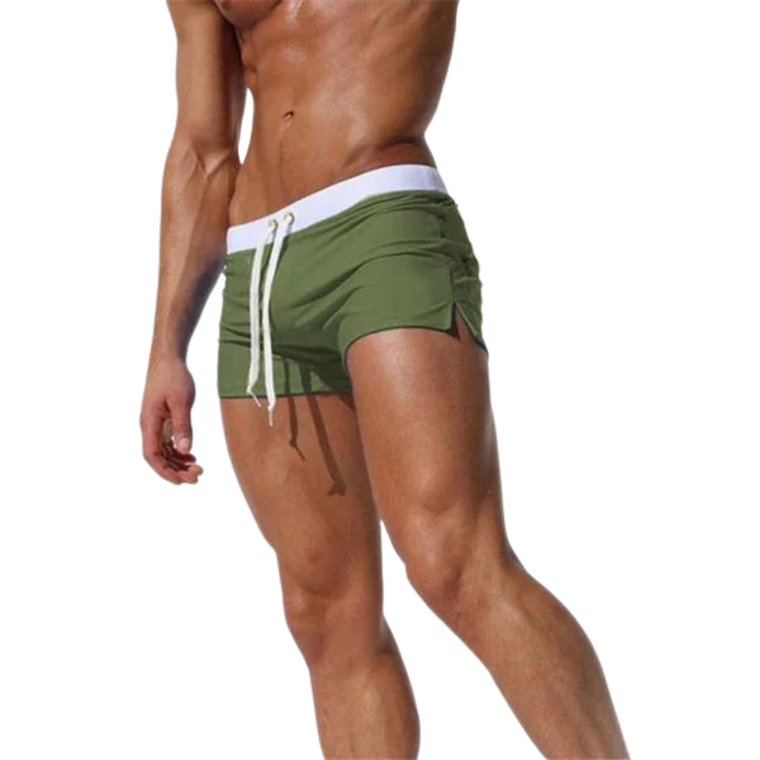 Beau Nolan | Drawstring Swim Shorts For Men