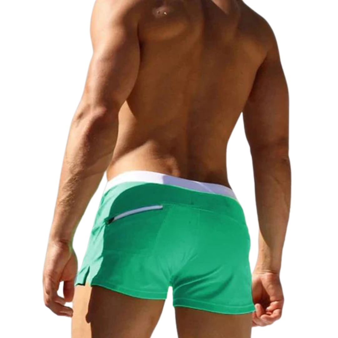 Beau Nolan | Drawstring Swim Shorts For Men