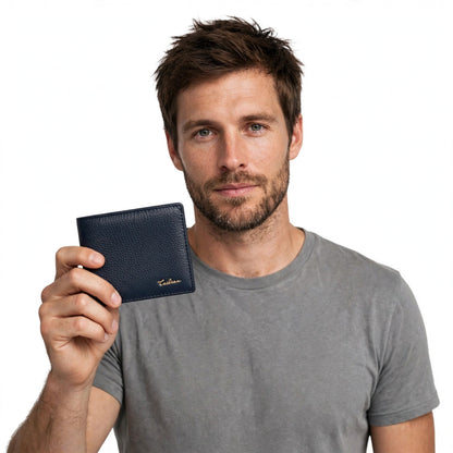 Keeper Of Cards | Cowhide Leather Card Wallet For Him