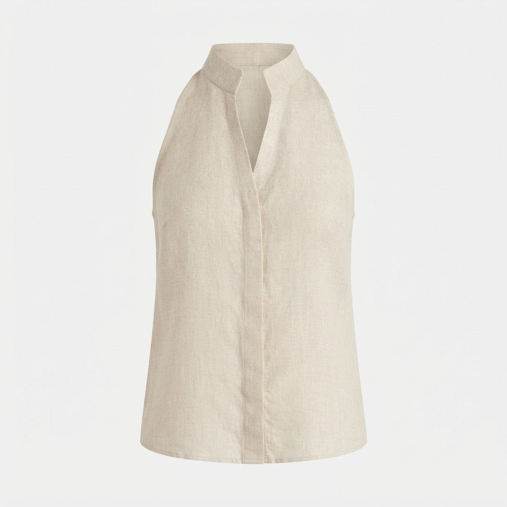 Meredith Sanderson | Relaxed Fit Sleeveless Blouse For Women