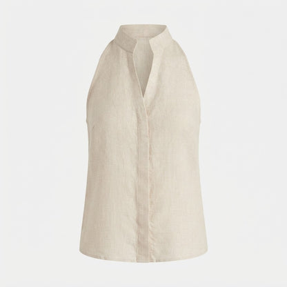 Meredith Sanderson | Relaxed Fit Sleeveless Blouse For Women