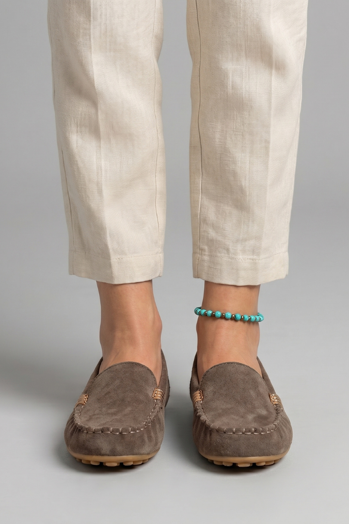 Eliza Thackeray | Suede Loafers For Women
