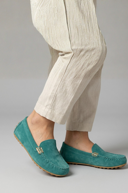 Eliza Thackeray | Suede Loafers For Women