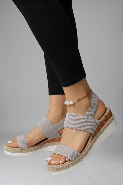 Ava Hartley | Espadrille Wedge Sandals For Women