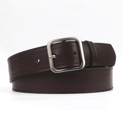 Retro Square Buckle Belt