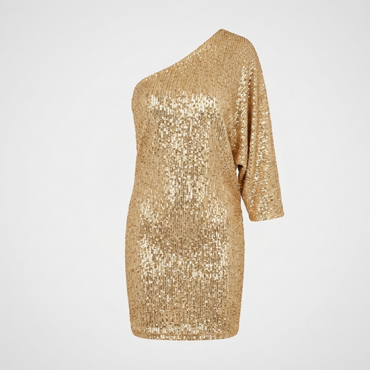 Amelia Kensington | One-Shoulder Sequin Cocktail Dress For Women