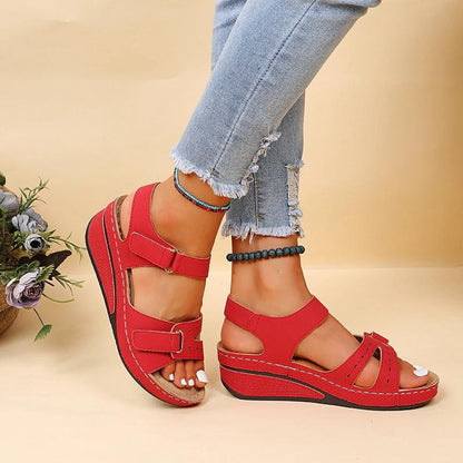 Freya Sutton | Adjustable Wedge Sandals For Women