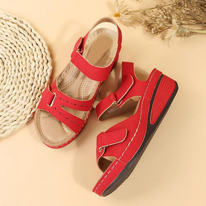 Freya Sutton | Adjustable Wedge Sandals For Women