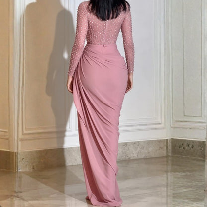 Mia Sinclair | Beaded Sheath Formal Dress For Women