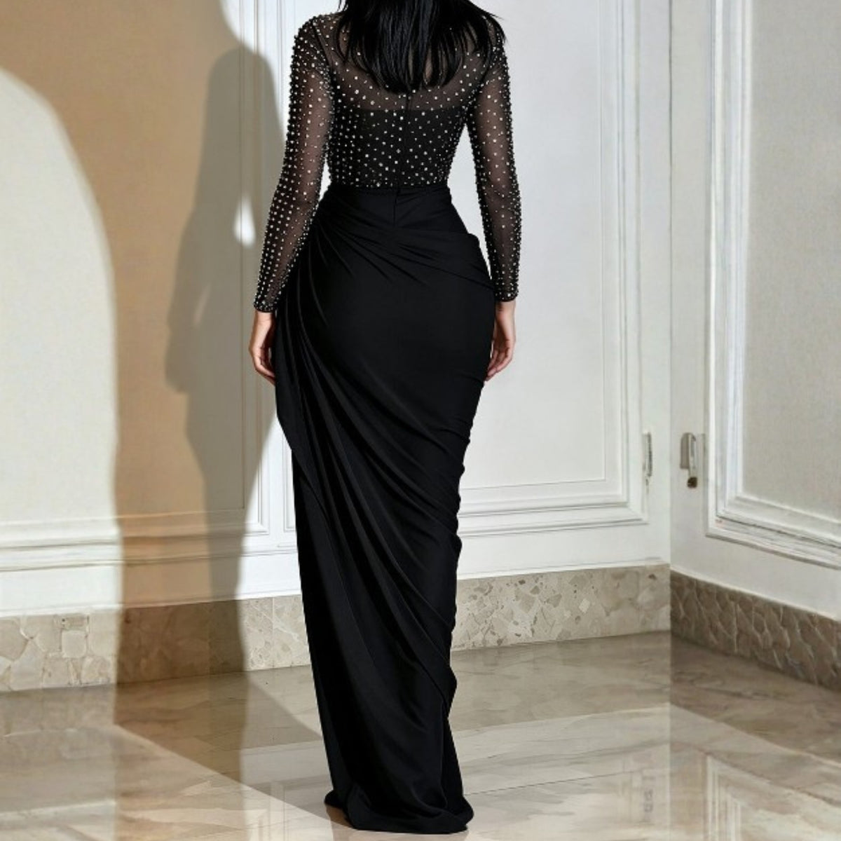 Mia Sinclair | Beaded Sheath Formal Dress For Women