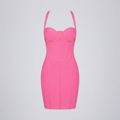 Ashleigh Collins | Bandage Cocktail Dress With Metal Ring Detail For Women