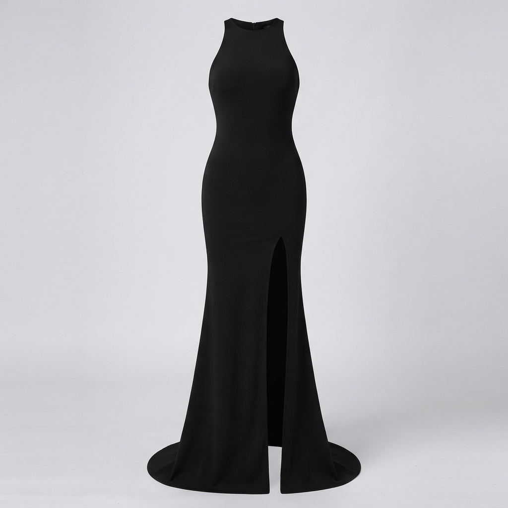 Ava Robertson | Mermaid Formal Dress With Side Slit For Women