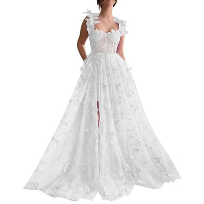 Brooke Cooper | Floral Applique Formal Dress For Women