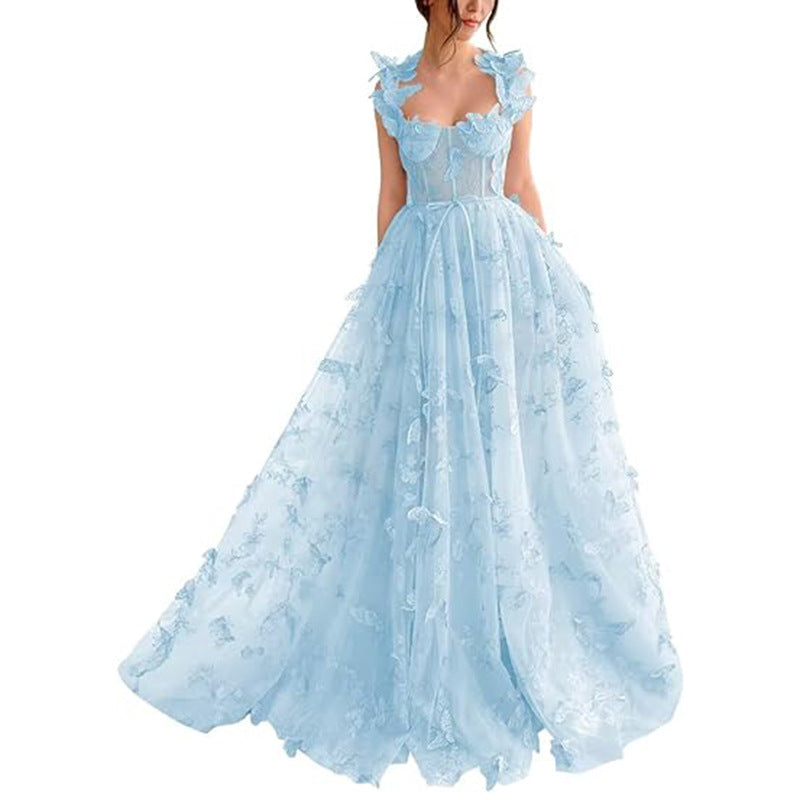 Brooke Cooper | Floral Applique Formal Dress For Women