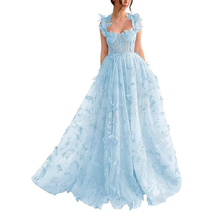 Brooke Cooper | Floral Applique Formal Dress For Women