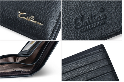 Cowhide Leather Card Wallet