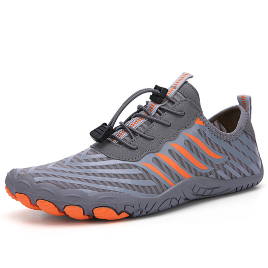 Cormac Danby | Grey Barefoot Trail Shoes For Him & Her / Unisex
