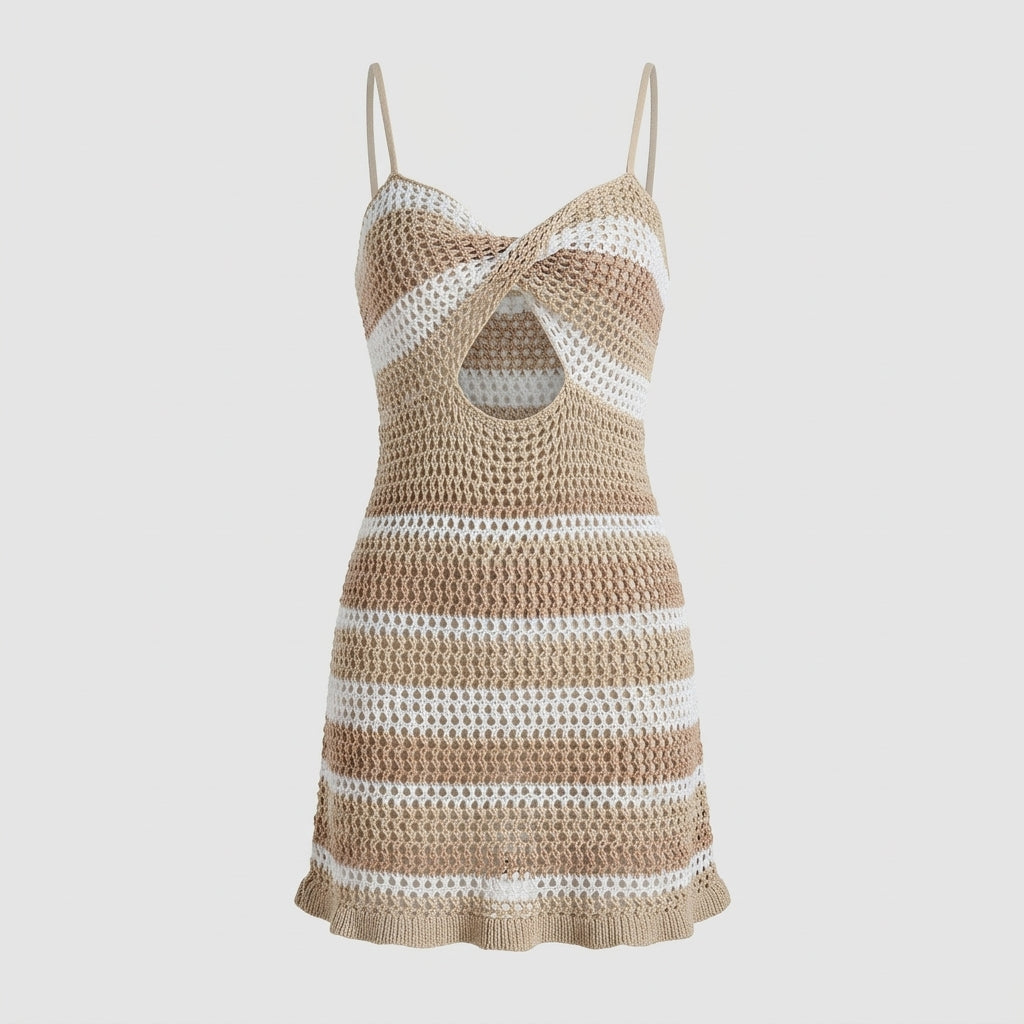 Tara Johnston | Crochet Cutout Summer Dress For Women