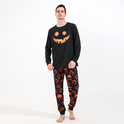 Emma Radcliffe | Pumpkin Face Halloween Pyjama Set For Unisex