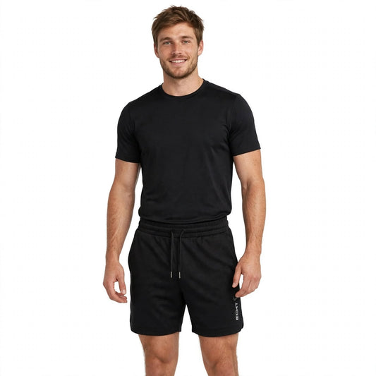 Dallas Everly | Black Fitness Training Shorts For Men