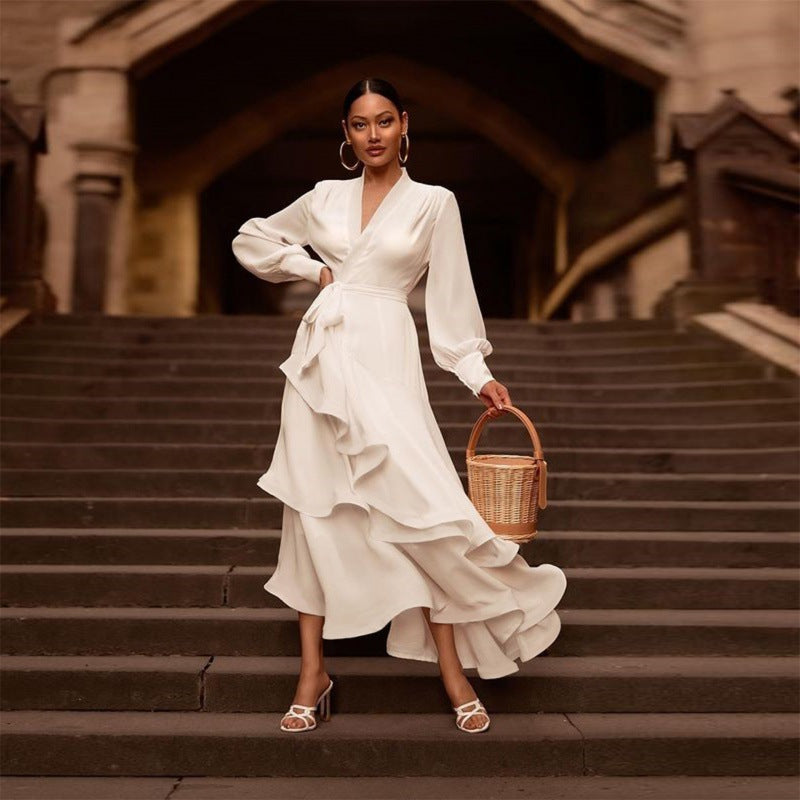 Olivia Murphy | Ruffle Maxi Dress For Women