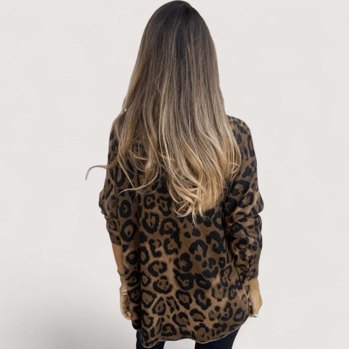Saoirse Whitmore | Lightweight Leopard Print Top For Women