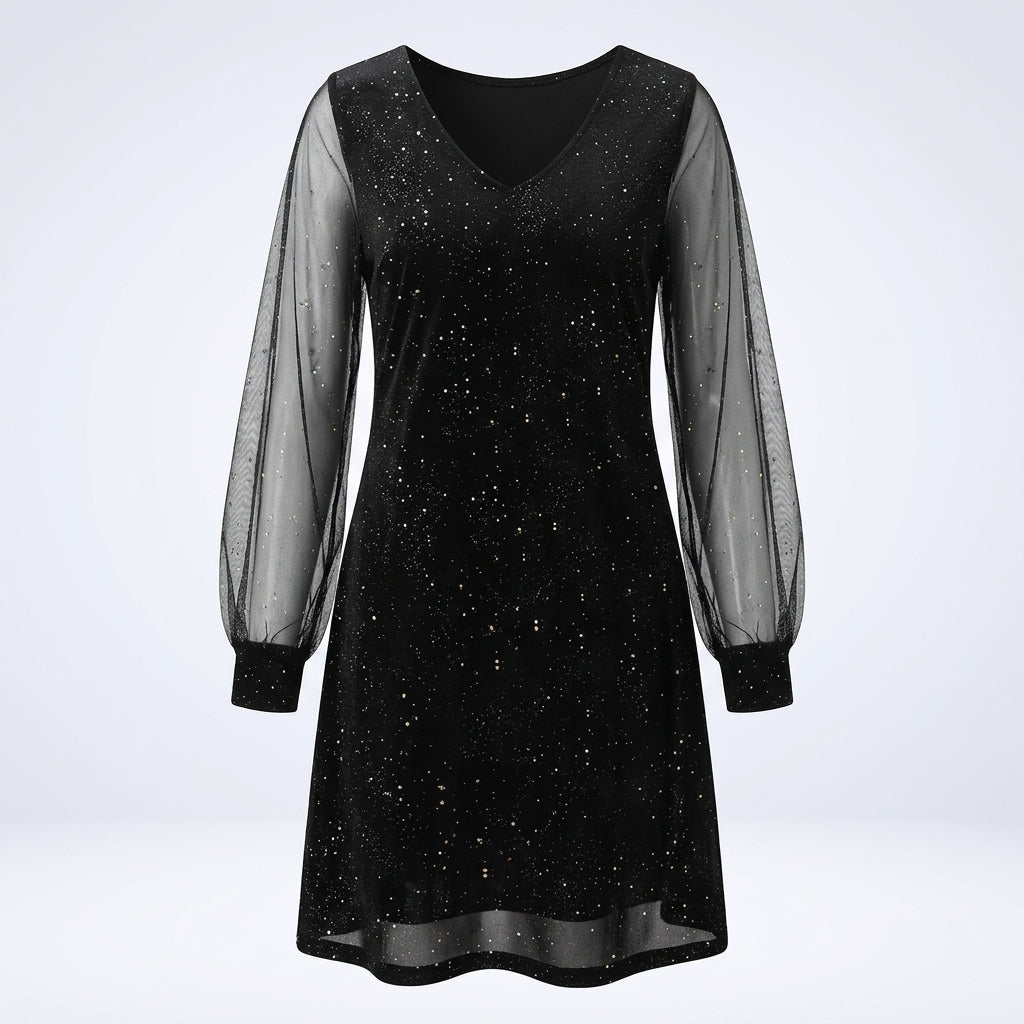 Emma White | Sparkle Cocktail Dress For Women