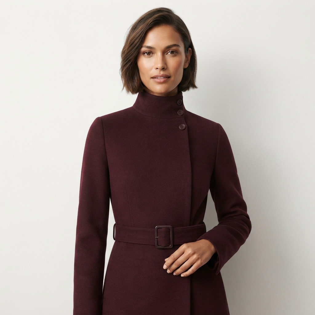 Evelyn Ashford | Elegant Belted Coat Dress For Women