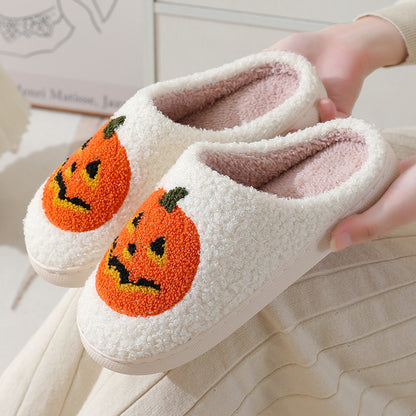 Rory Kavanagh | Pumpkin Print Slippers For Unisex