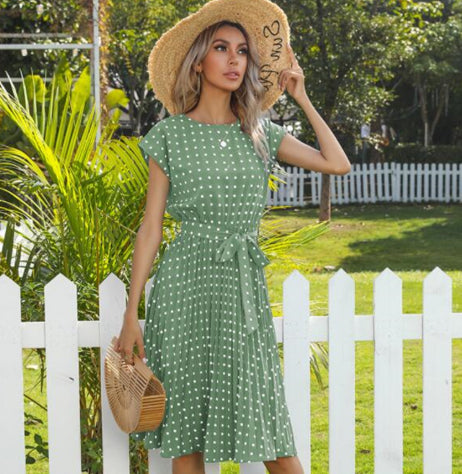 Charlotte Evans | Polka Dot Summer Dress For Women