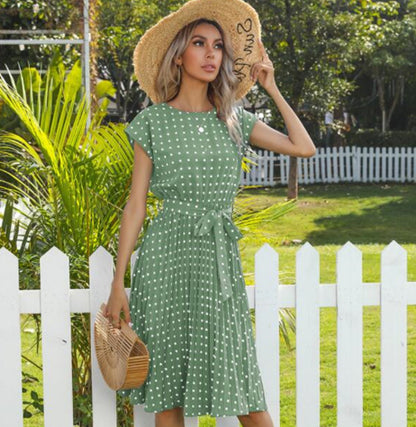 Charlotte Evans | Polka Dot Summer Dress For Women