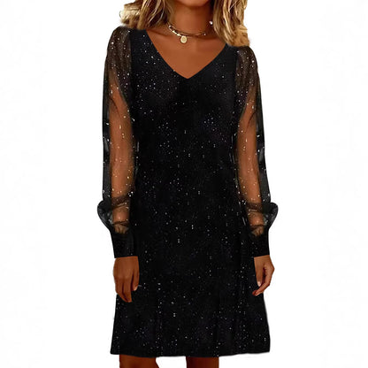 Emma White | Sparkle Cocktail Dress For Women