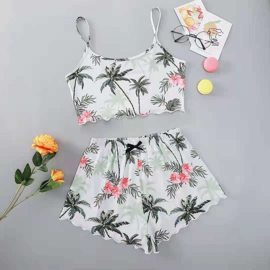 Aubrey Pettifer | Cookie Print Cami Pyjama Set For Women