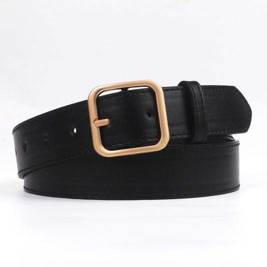 Retro Square Buckle Belt