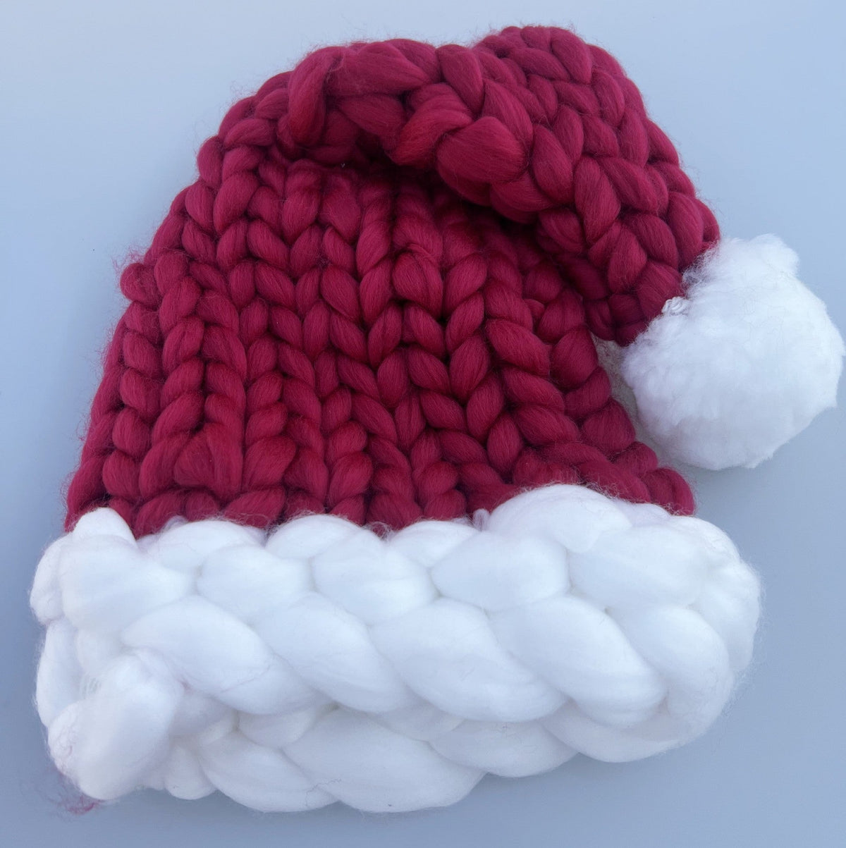 Holly Jolly | Knit Pompom Christmas Santa Hat Unisex