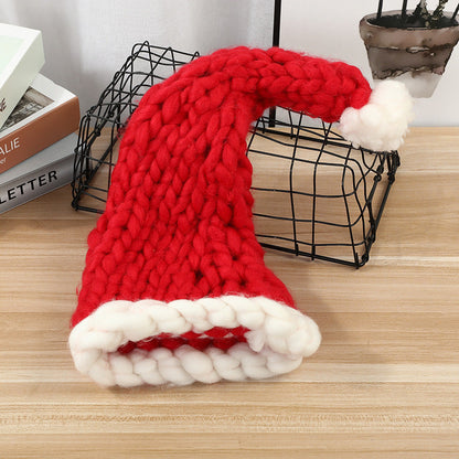 Holly Jolly | Knit Pompom Christmas Santa Hat Unisex