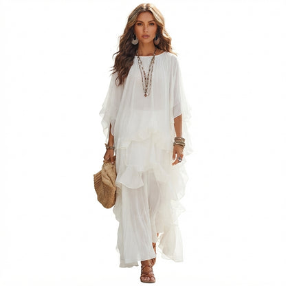 Isabelle Hartley | Ruffled Tiered Maxi Dress For Women