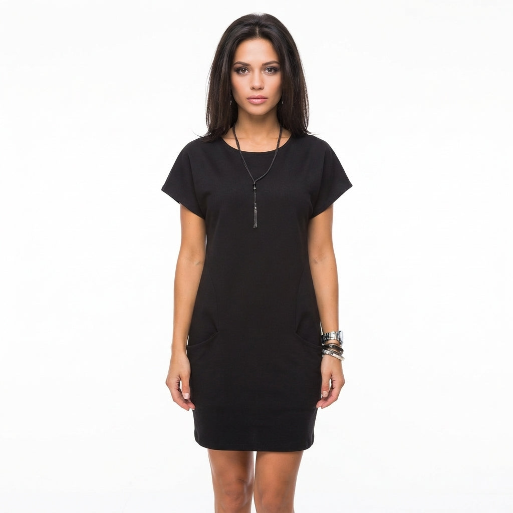 Isla Kennedy | Casual Short Sleeve Mini Dress For Women