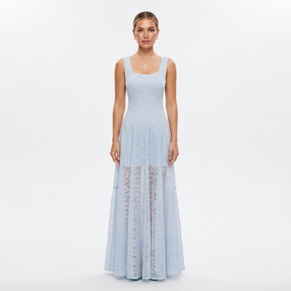 Lily Brown | Elegant Lace Maxi Dress For Women