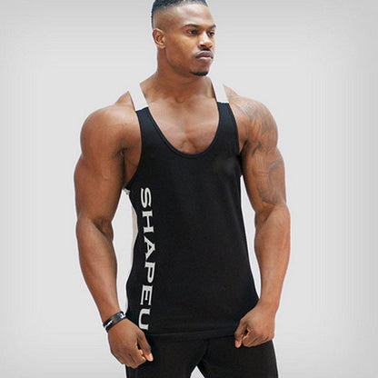 Lyle Delaney | Olive Racerback Training Tank For Men