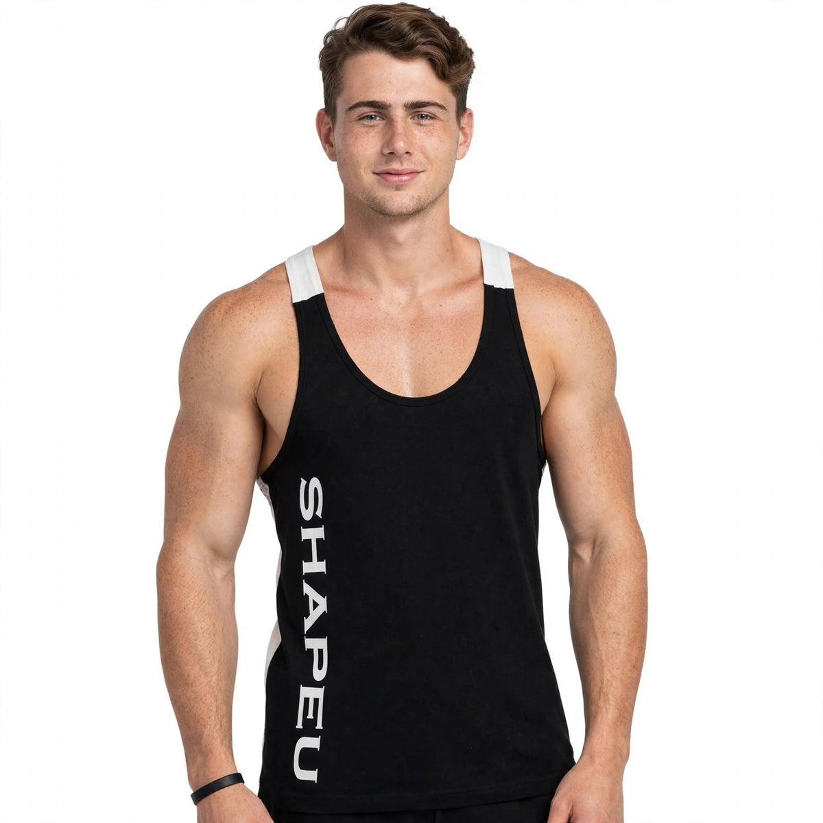 Lyle Delaney | Olive Racerback Training Tank For Men