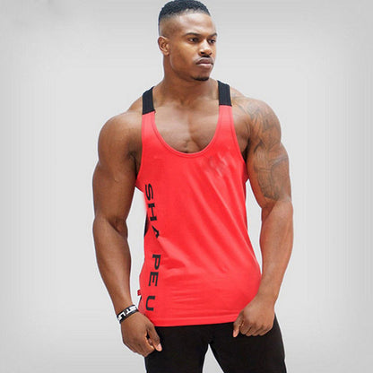 Lyle Delaney | Olive Racerback Training Tank For Men